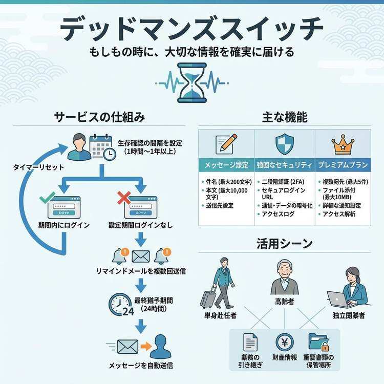 Dead Man's Switchの仕組みと使い方