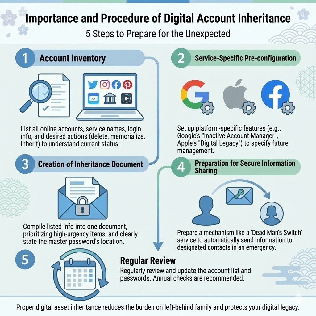 数字账户交接准备指南