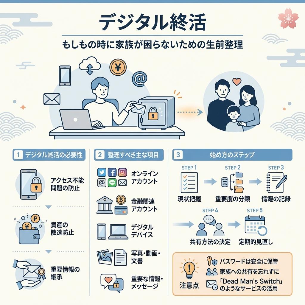 デジタル終活とは？始め方ガイド