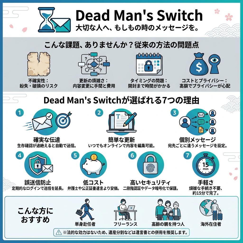 どうしてDead Man's Switchを利用するのか