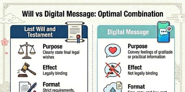 The Difference Between Wills and Digital Messages