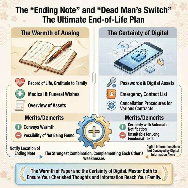 How to Combine Ending Notes with Dead Man's Switch